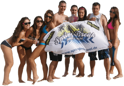 Springbreak Reisegruppe